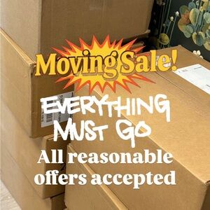Moving Sale